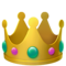 Crown emoji on Apple